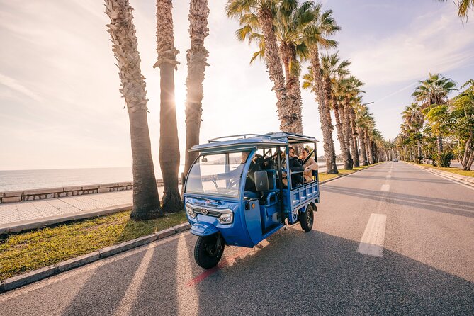Electric tuk tuk Málaga sustainability